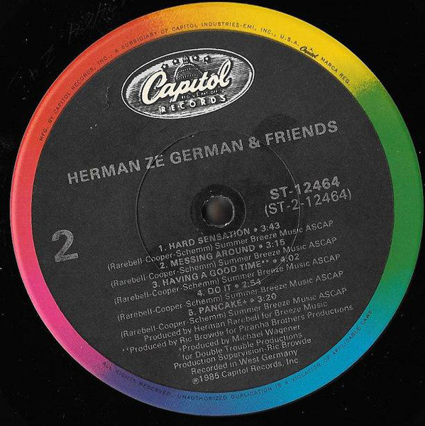 Herman Ze German* : Herman Ze German & Friends (LP, Album)