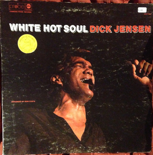 Dick Jensen : White Hot Soul (LP, Album)