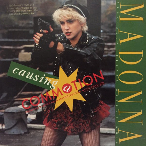 Madonna : Causing A Commotion (12", Maxi, Spe)