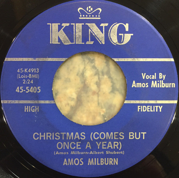 Charles Brown / Amos Milburn : Please Come Home For Christmas / Christmas (Comes But Once A Year) (7", Single)