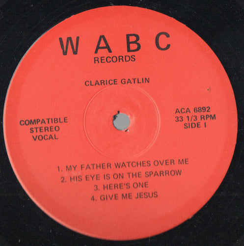 Clarice Gatlin : Songs Of Faith (LP, Album)