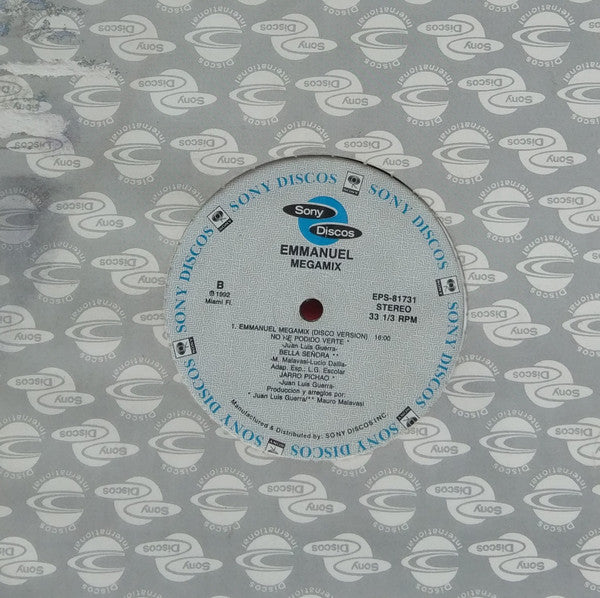 Emmanuel : Megamix (12", Maxi)