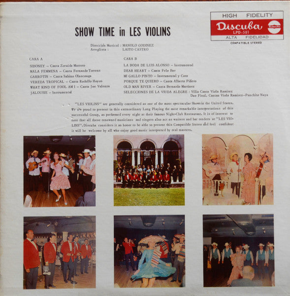 Various : Show Time in Les Violins (LP)