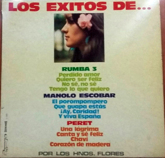 Hnos. Flores* : Los Éxitos De... Rumba 3 - Manolo Escobar - Peret (LP, Comp)