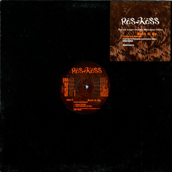 Ras Kass : Back It Up (12", Promo)