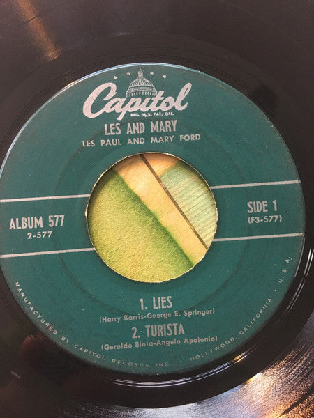 Les Paul & Mary Ford : Les And Mary (Part 2) (7")