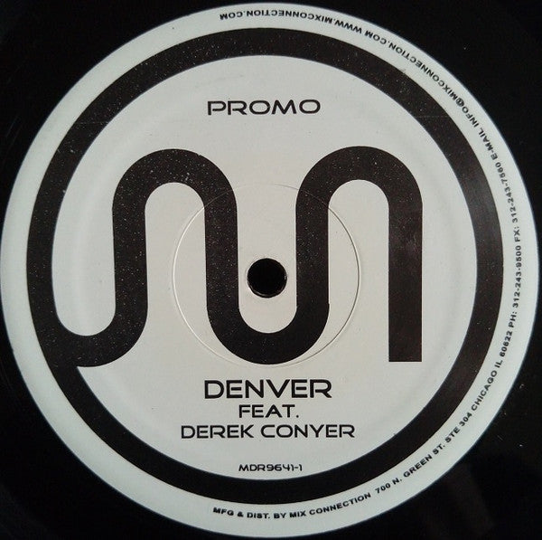 Denver Feat. Derek Conyer : Can't Give Up (2x12", Promo)