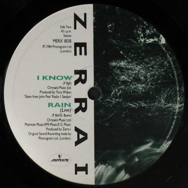 Zerra I : Mountains And Water (12")