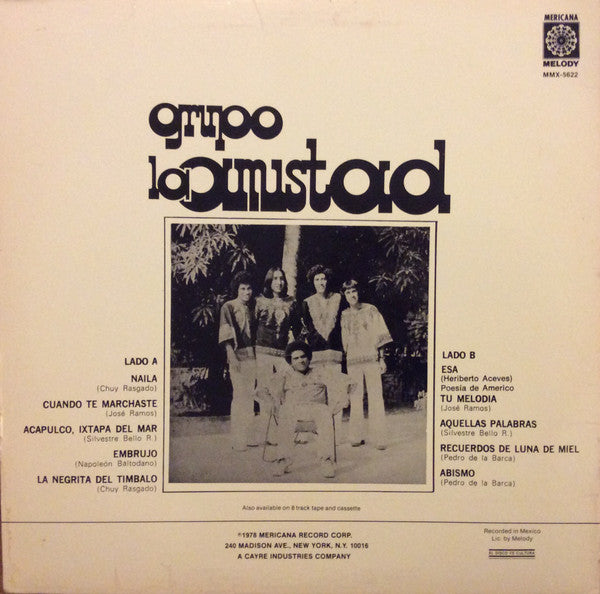 Grupo La Amistad : Naila (LP)