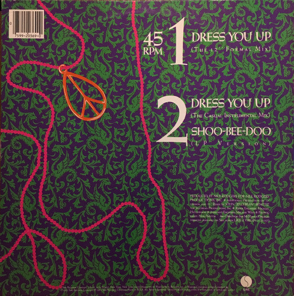 Madonna : Dress You Up (12", Maxi)