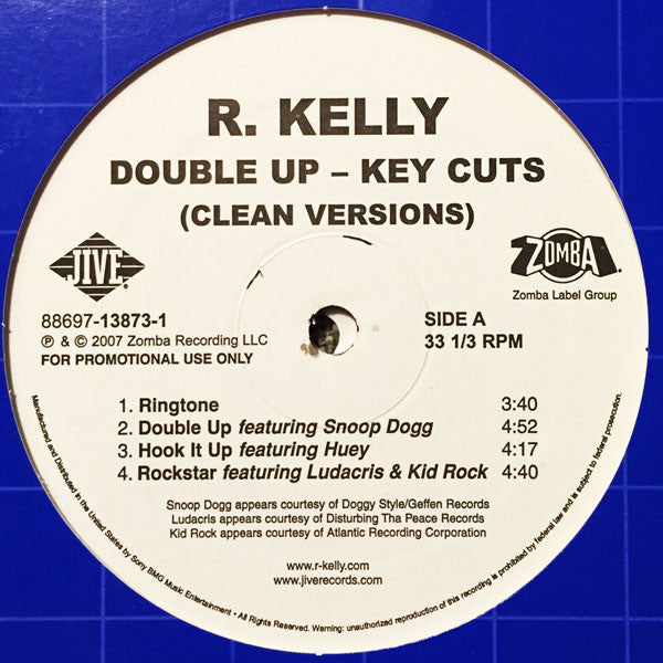 R. Kelly : Double Up - Key Cuts (2xLP, Promo, Cle)