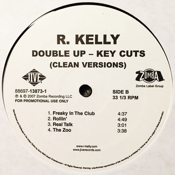 R. Kelly : Double Up - Key Cuts (2xLP, Promo, Cle)
