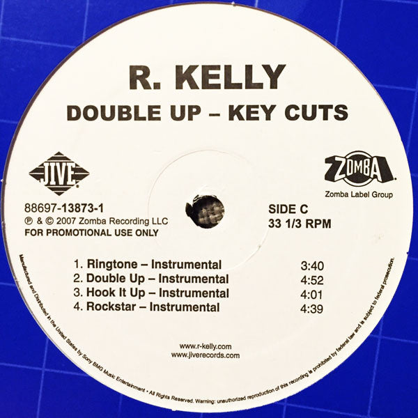 R. Kelly : Double Up - Key Cuts (2xLP, Promo, Cle)