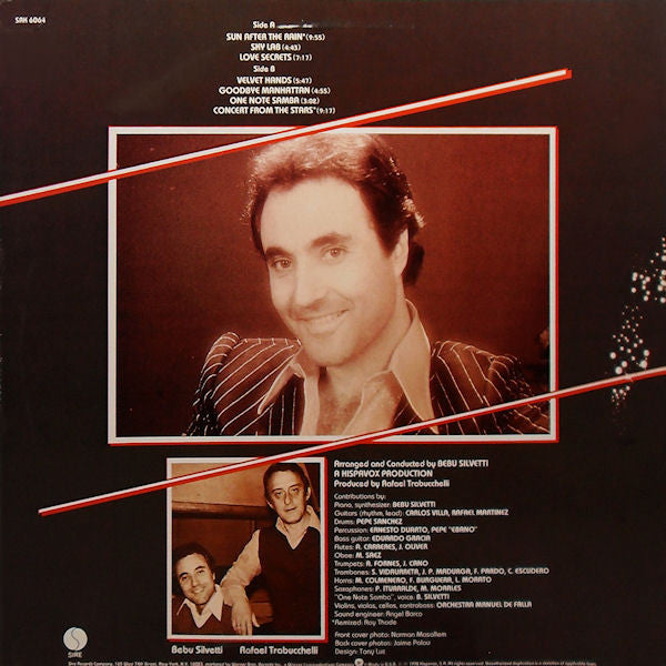 Bebu Silvetti : Concert From The Stars (LP, Album, Win)