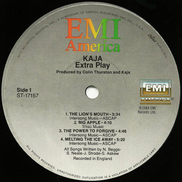 Kajagoogoo : Extra Play (LP, Album)