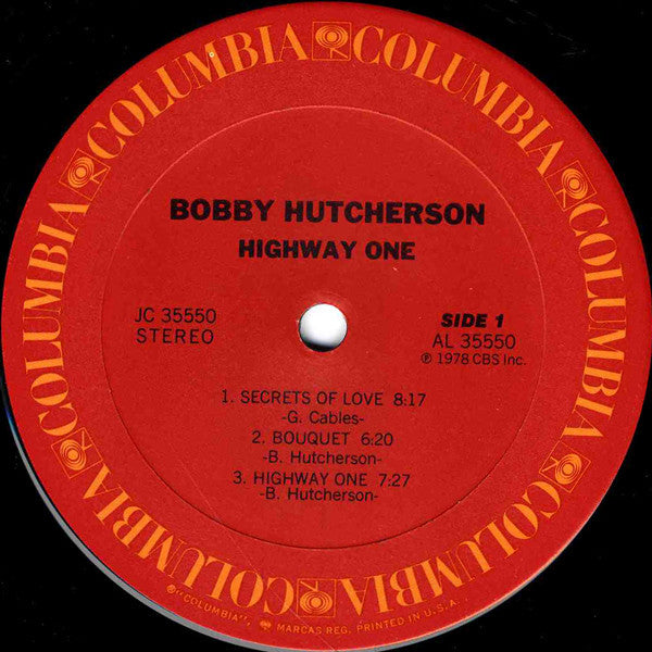 Bobby Hutcherson : Highway One (LP, Album)