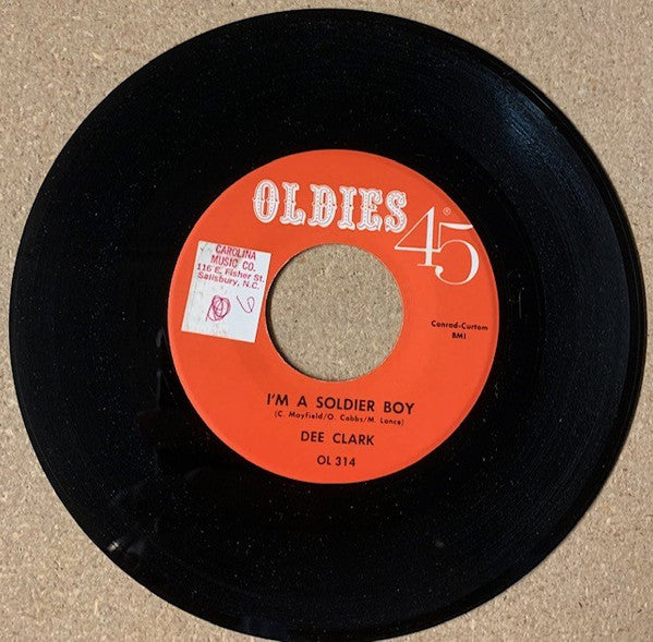 Dee Clark : I'm A Soldier Boy / Shook Up Over You (7", Single, RE)