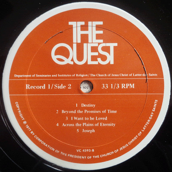 Unknown Artist : The Quest (2xLP)