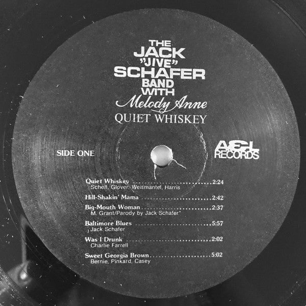 Melody Anne, Jack "Jive" Schafer Band : Live At Pier 23 San Francisco (LP)