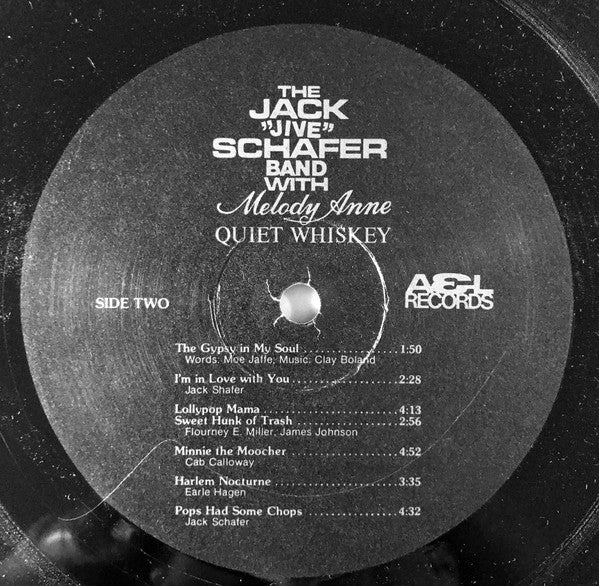 Melody Anne, Jack "Jive" Schafer Band : Live At Pier 23 San Francisco (LP)
