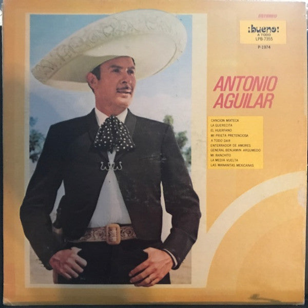 Antonio Aguilar* : Antonio Aguilar (LP, Album, RP)