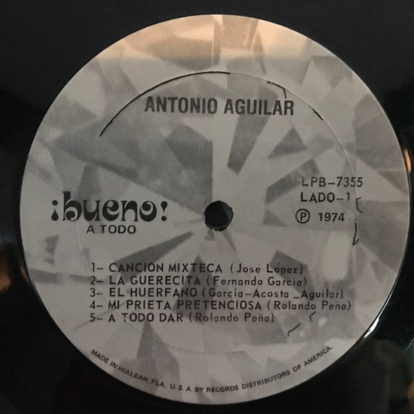 Antonio Aguilar* : Antonio Aguilar (LP, Album, RP)