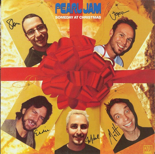 Pearl Jam : Someday At Christmas (7", Single)