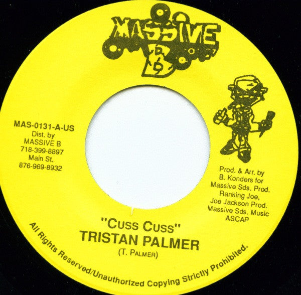 Tristan Palmer : Cuss Cuss (7", MP, RP)