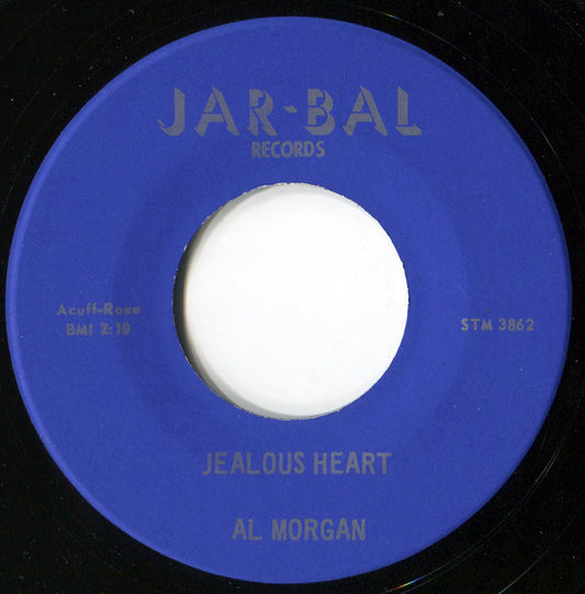 Al Morgan (3) : Jealous Heart (7", Single)
