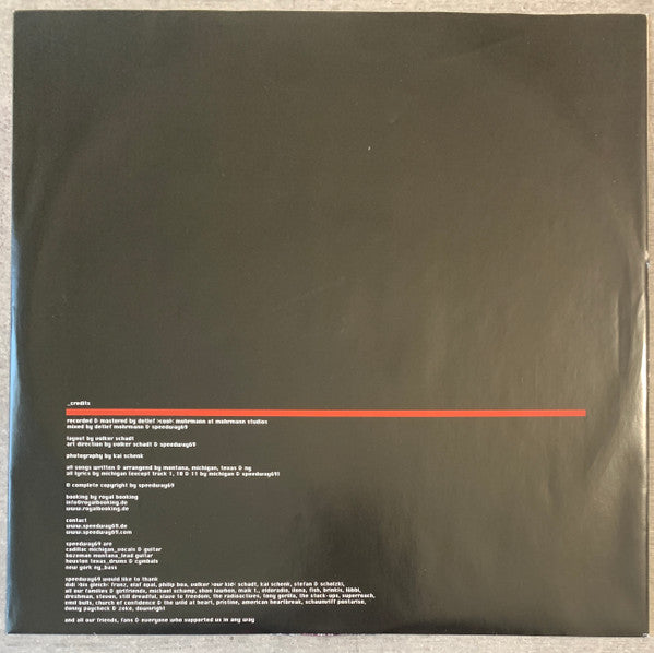 Speedway 69 : Now Denial (LP, Album, Dlx, Ltd, Dar)