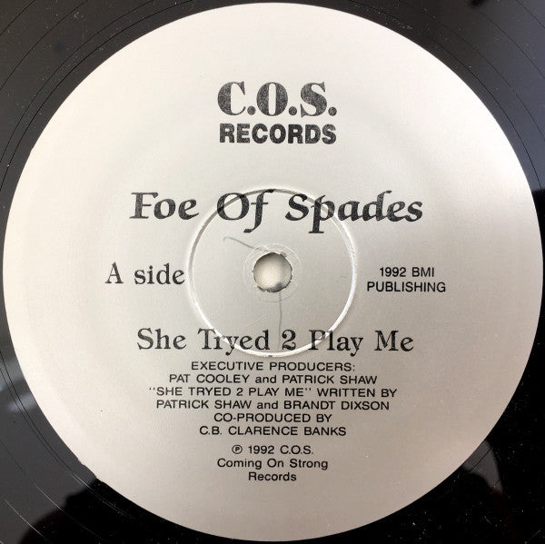 Foe Of Spades : Foe Of Spades (12")