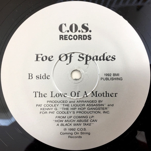 Foe Of Spades : Foe Of Spades (12")