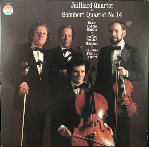Schubert*, Juilliard Quartet* : Quartet No.14 Death And The Maiden (LP, Album)