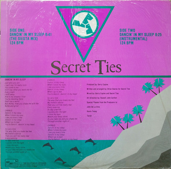 Secret Ties : Dancin' In My Sleep (12")