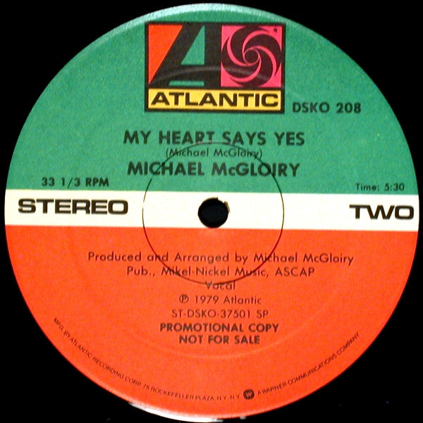 Michael McGloiry : Love Every Inch Of Me (12", Promo)