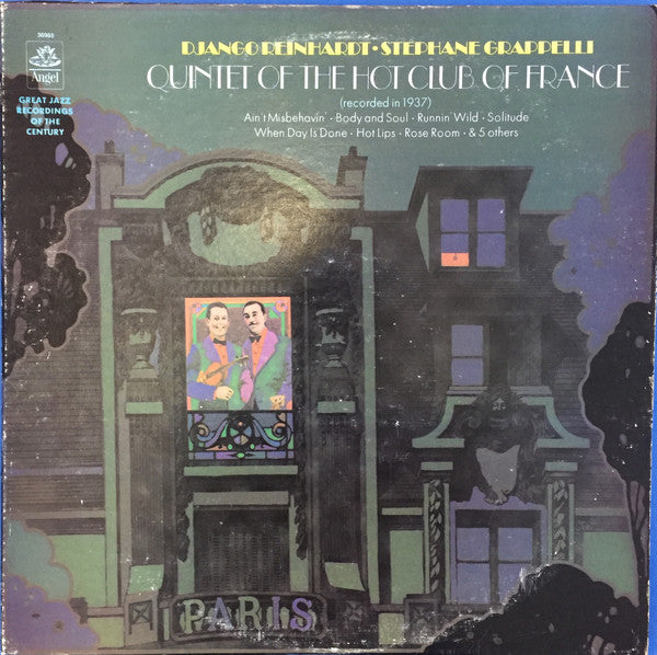 Django Reinhardt & Stéphane Grappelli : Quintet Of The Hot Club Of France  (LP, Comp)
