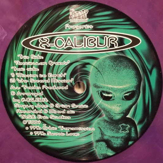 X-Calibur : Recticulan Groove (12", Pur)