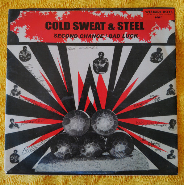 Cold Sweat & Steel* : Second Chance / Bad Luck (7", Single)