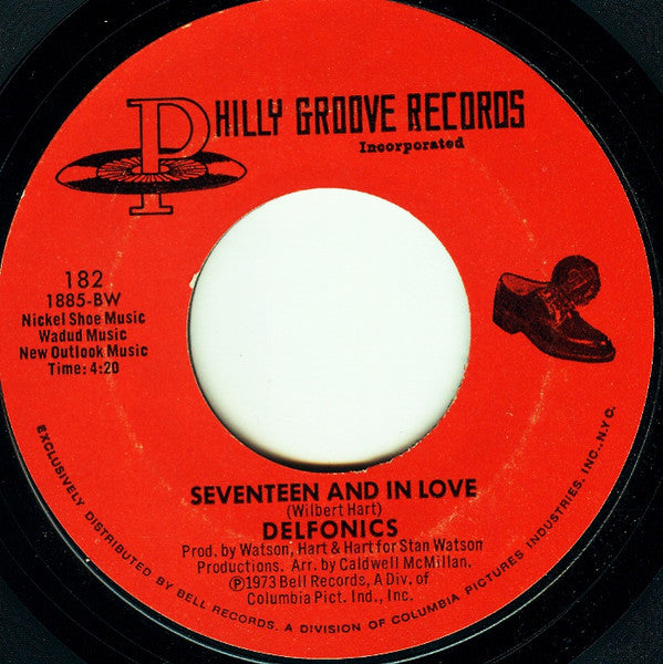 The Delfonics : I Told You So / Seventeen And In Love (7", Single)