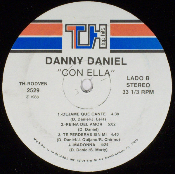 Danny Daniel : Con Ella (LP, Album)