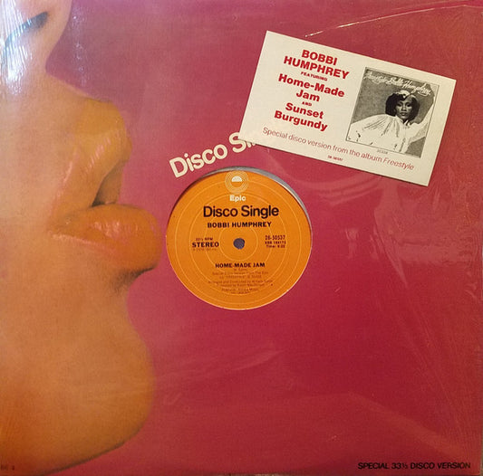 Bobbi Humphrey : Home-Made Jam / Sunset Burgundy (12")
