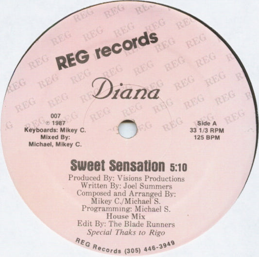 Diana (16) : Sweet Sensation (12")