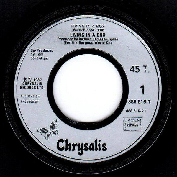 Living In A Box : Living In A Box (7", Single)