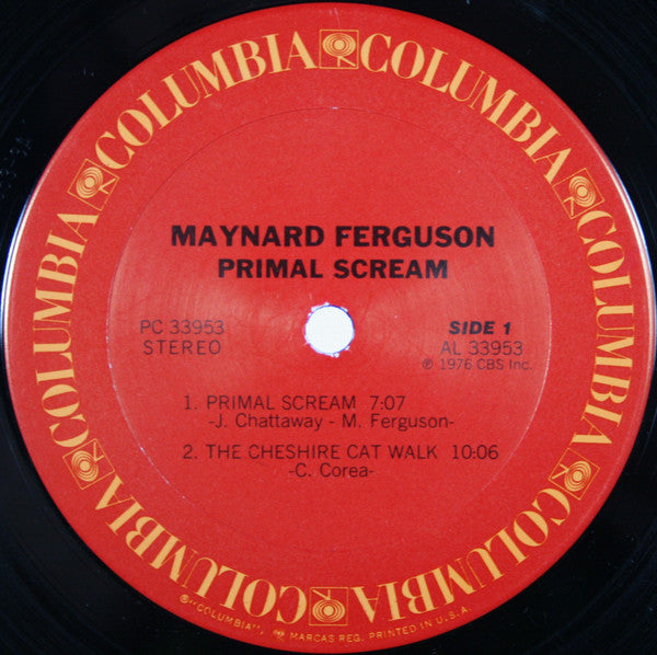 Maynard Ferguson : Primal Scream (LP, Album, Ter)