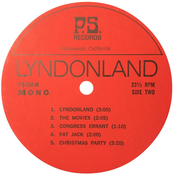 Various : Lyndonland (LP, Album, Mono, Mon)