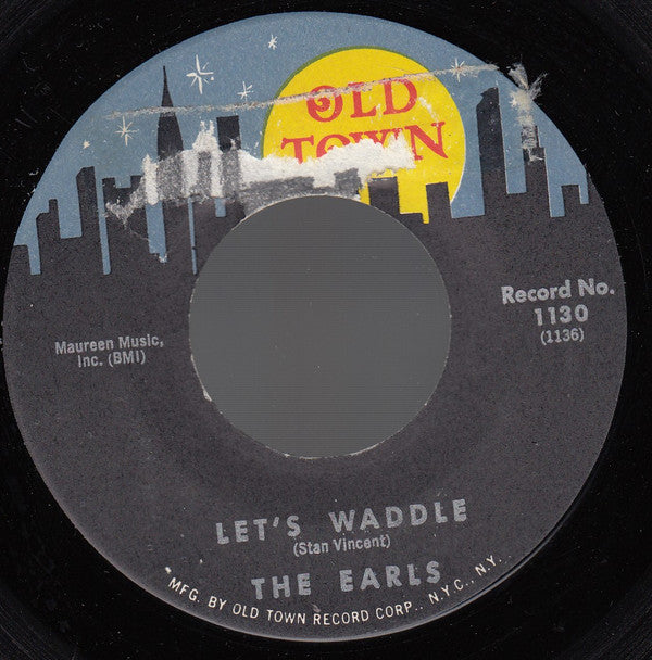 The Earls : Remember Then / Let's Waddle (7", Single)