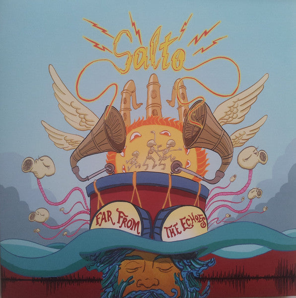 German Salto : Far From The Echoes (LP, Album)