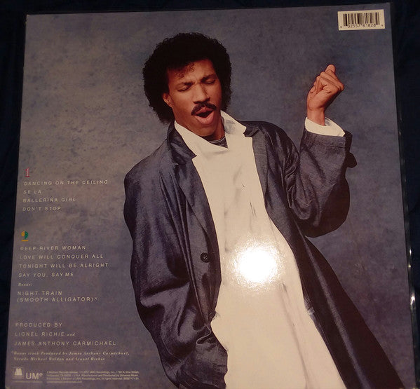 Lionel Richie : Dancing On The Ceiling (LP, Album, RE, Emb)