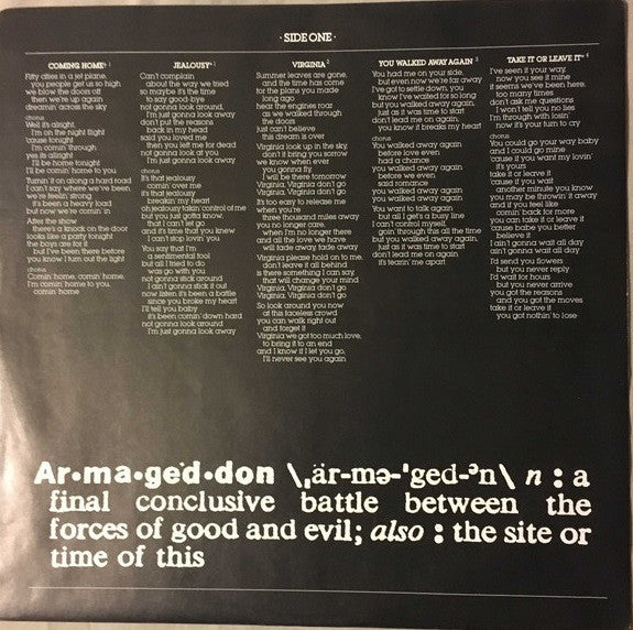 Prism (7) : Armageddon (LP, Album, Ter)