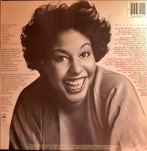 Cheryl Lynn : In Love (LP, Album)